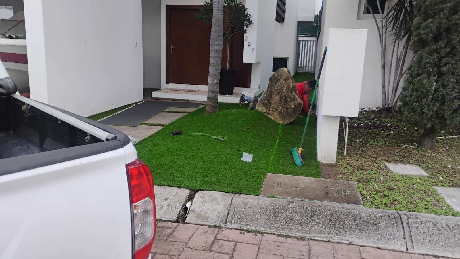 Terraza de departamento — transformación total