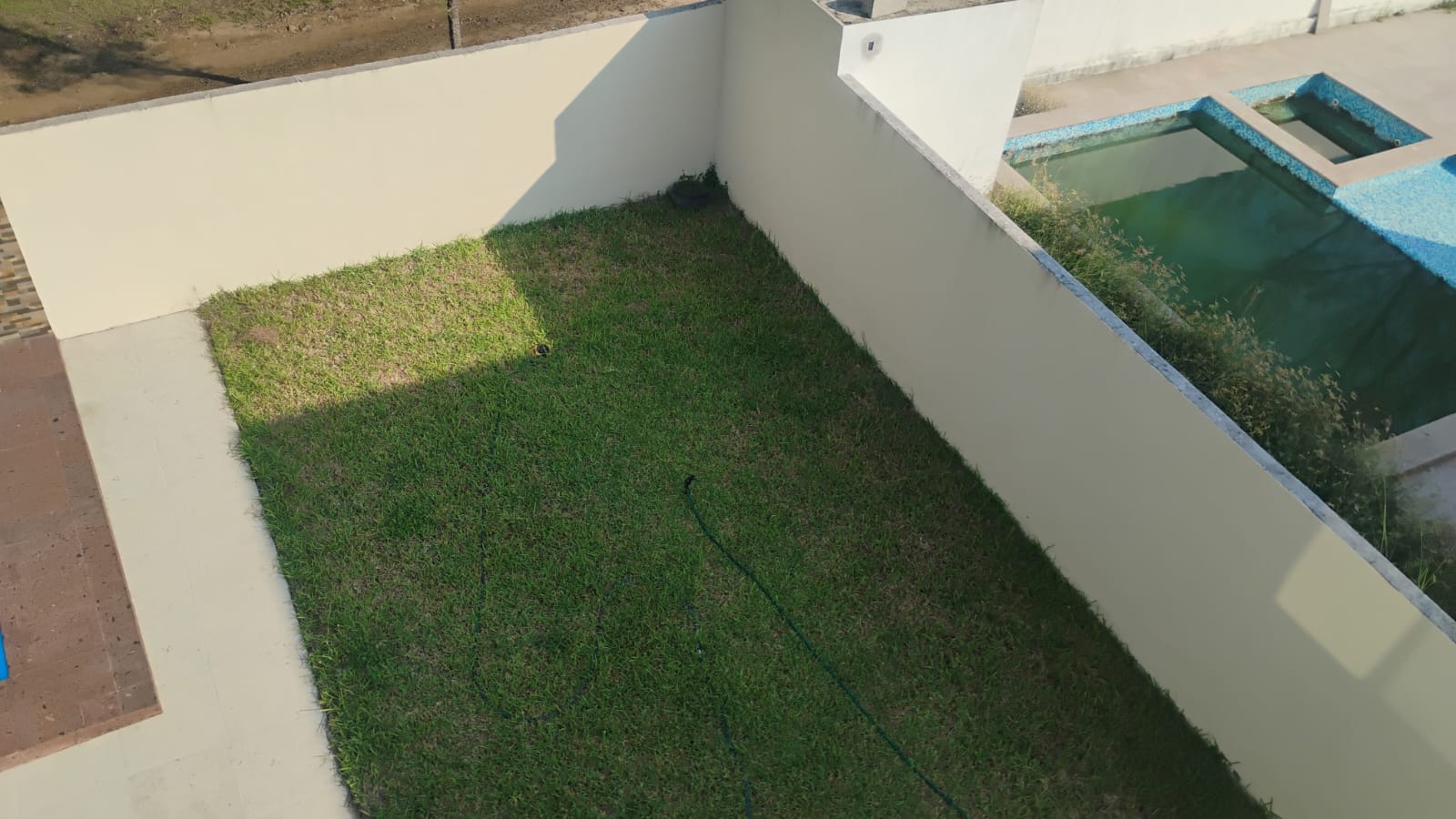 Instalación en pendiente