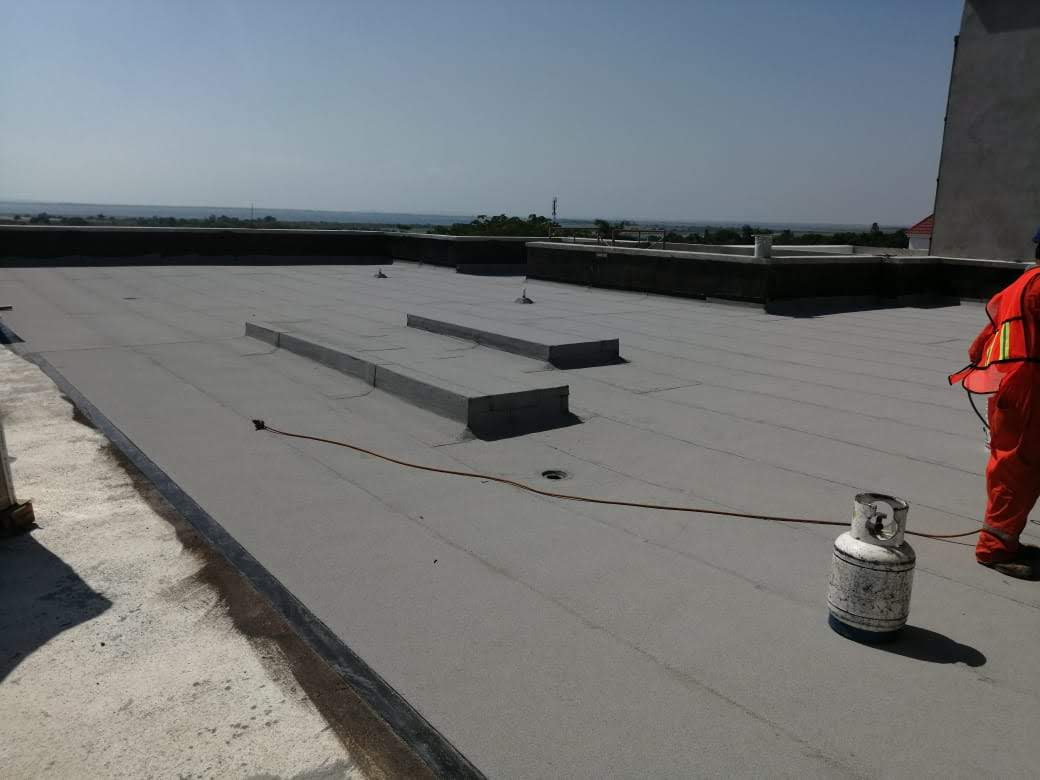 Impermeabilización en edificio